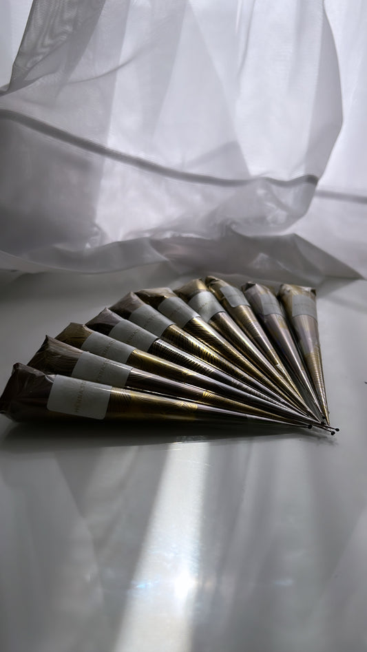 20 henna cones
